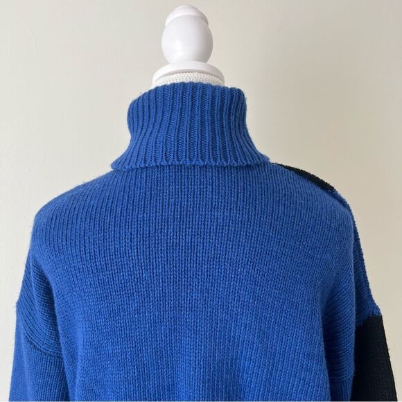 Reiss Brittany Wool Cashmere Turtleneck Sweater Size Small Chunky Knit - Picture 8 of 10